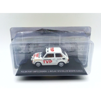 Fiat 126p Rally Monte Carlo 1975 Zasada - skala 1:43 - Hachette